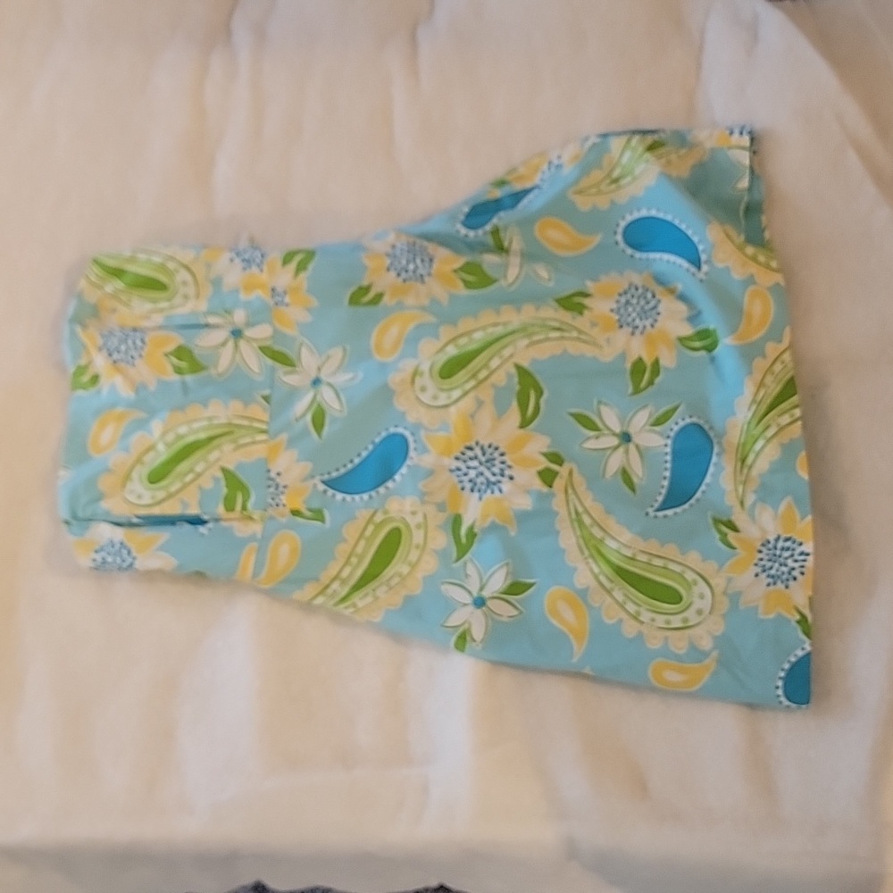 Lilly Pulitzer blue floral dress